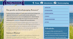 Desktop Screenshot of anemoone.nl